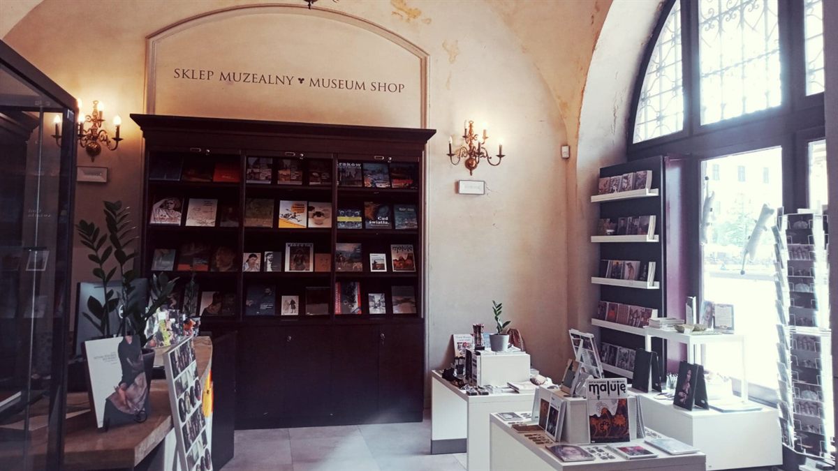 Sklep muzealny - Muzeum Narodowe, Sukiennice w Krakowie
